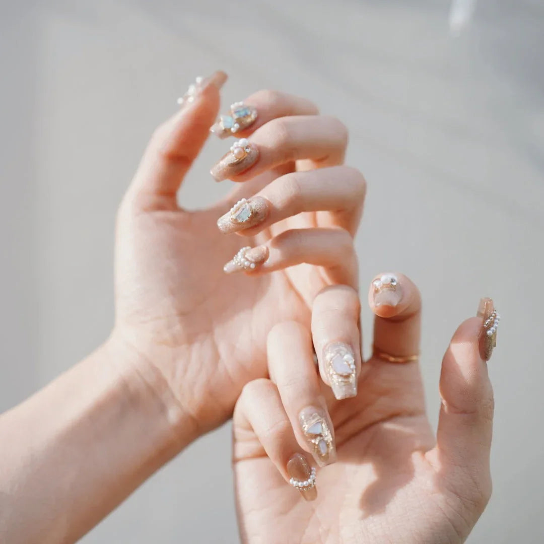 Ocean Breeze Press On Nails | Tip&Toe Nail Australia | Handmade ...